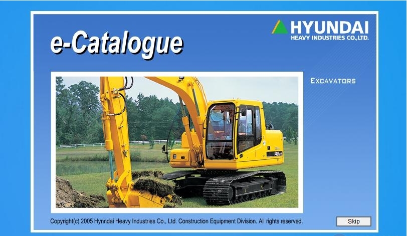 hyundai excavator parts online
